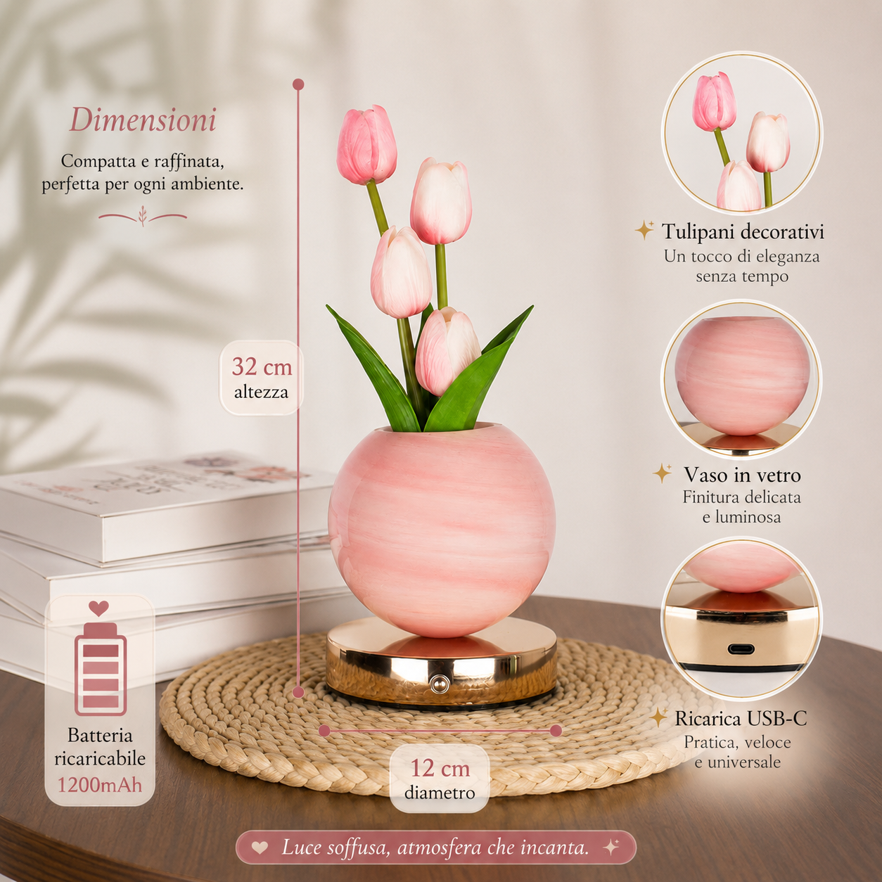 🌷 Tulight™ – I tulipani che brillano per sempre